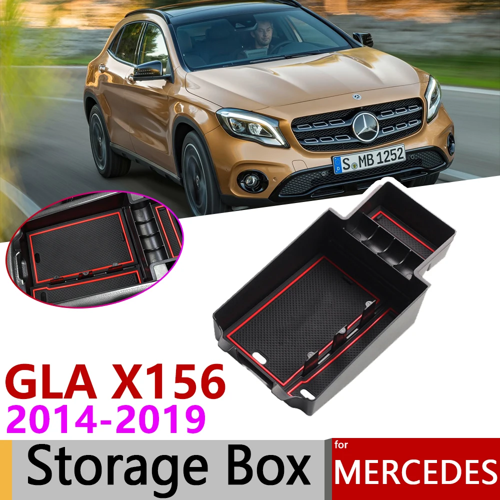 Контейнер для хранения подлокотников Mercedes Benz GLA X156 GLA180 GLA200 GLA220 GLA250 GLA45 200 220 250 200d 220d AMG