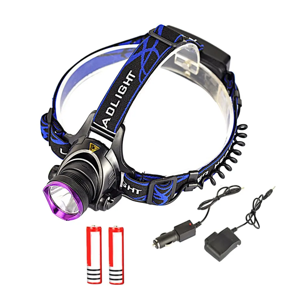 Фары T6 с бликовым покрытием для рыбалки на открытом воздухе верховой езды