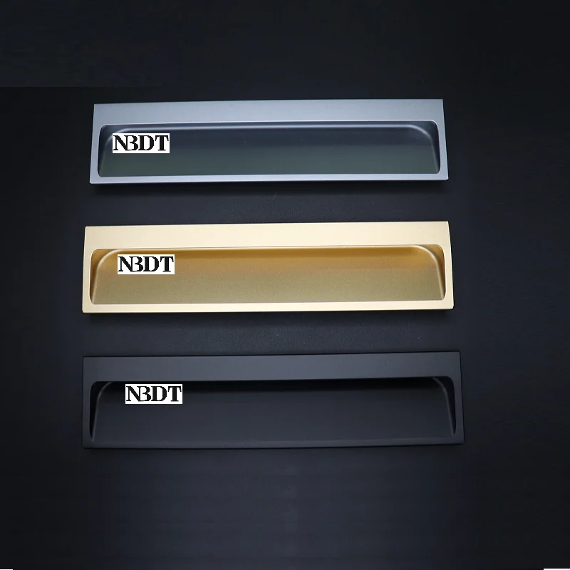 Алюминиевый матовый черный серый Шампань Золотой мебельный шкаф сарай