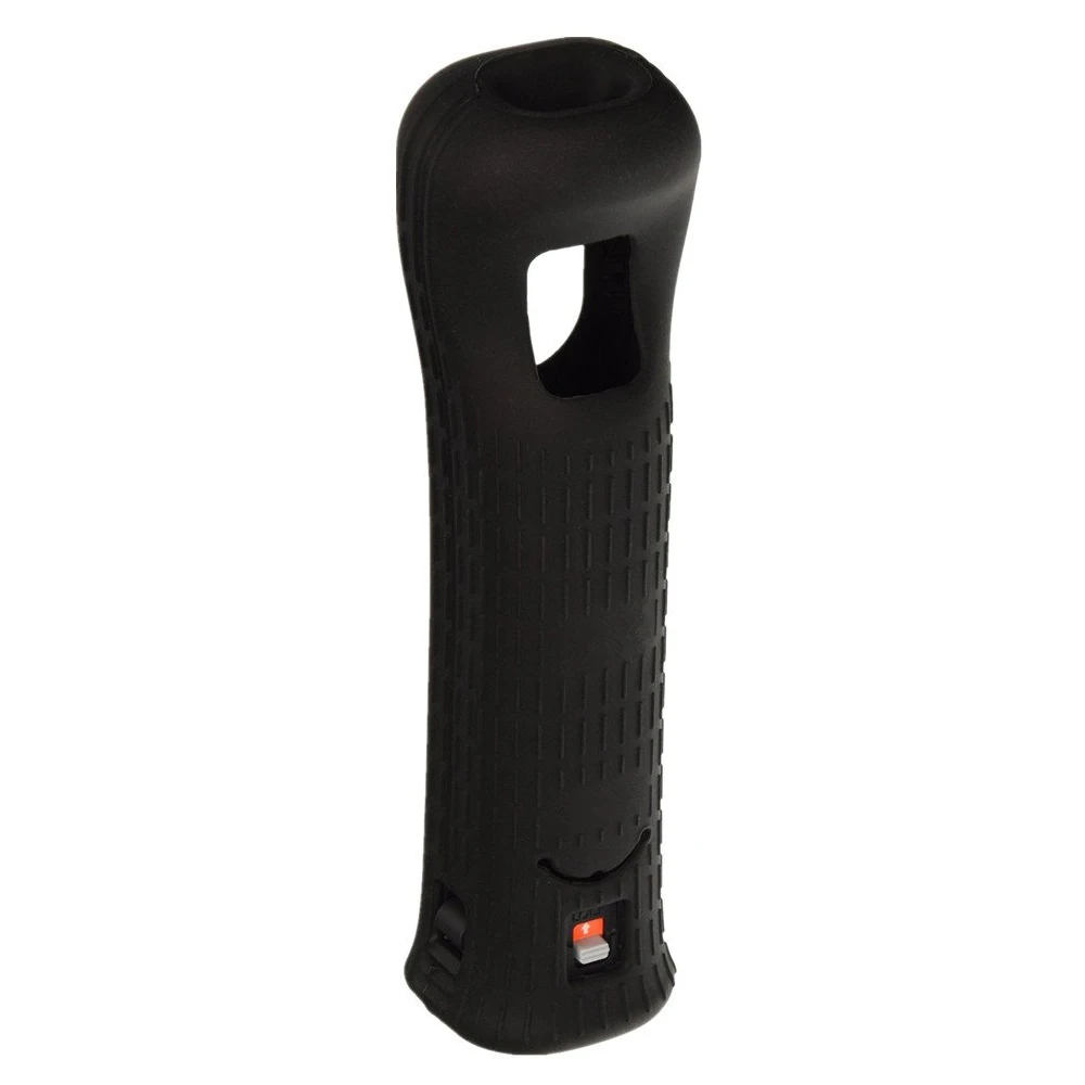 Черно-белый силиконовый защитный чехол для пульта ДУ Nintendo Wii Motion Plus 2 шт. |