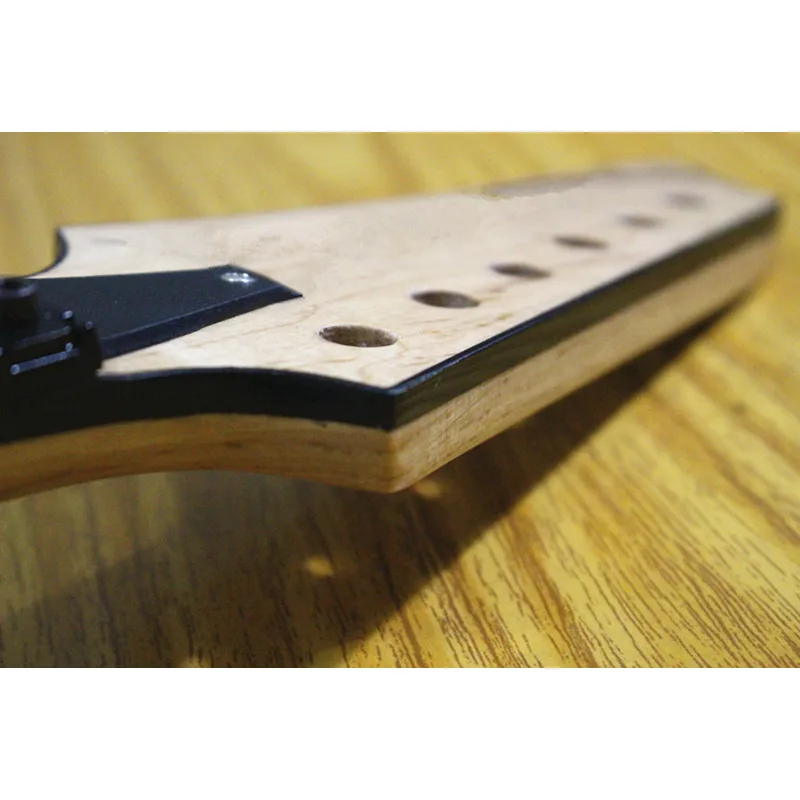 disado 24 bünde umkehren stock maple elektrische gitarre hals ahorn griffbrett inlay schwarz baum von lifes gitarre zubehör teile free globa