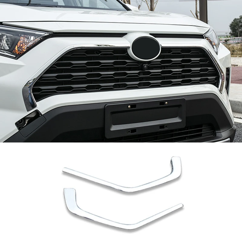

Накладка На Переднюю Решетку Toyota RAV4 XA50 Hybrid, Хромированная, Из АБС-пластика, Для Моделей 2019-2024 Годов