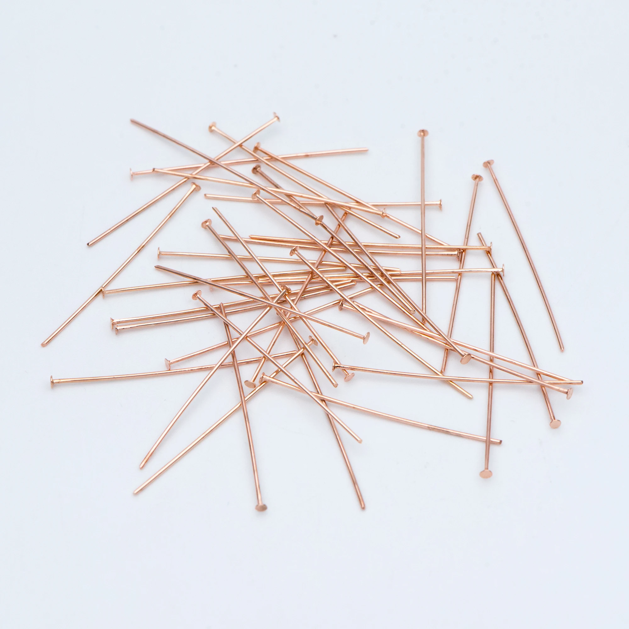 Латунные шпильки с покрытием из розового золота 30x100 мм 0 5 шт.