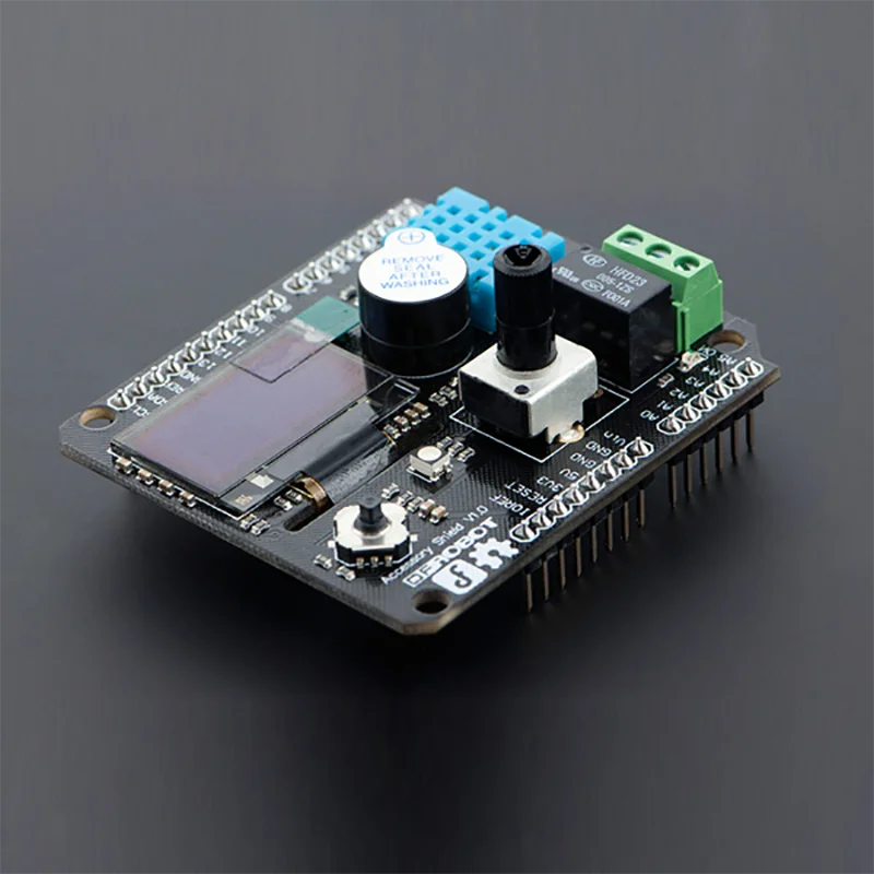 Аксессуар щит для Arduino встроенный DHT11 датчик OLED и реле несколько
