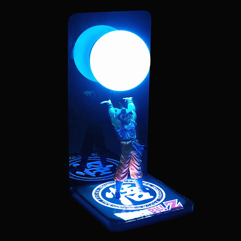 S. orange DIY DRAGON BALL Z Сон Гоку прочность бомбы USB Настольный светильник светодиодный Ночной светильник декоративный светильник ing 12 Цветов изменить пульт дистанционного управления