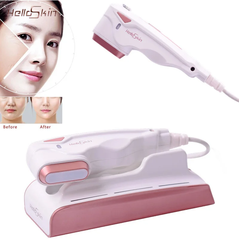 

Multifunctional Mini Hifu Face Massager Anti Wrinkle Skin Tightening Beauty Apparatus Led Photon RF Facial Lifting Machine