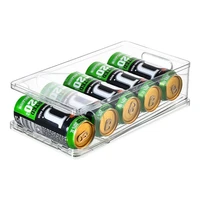 refrigerator can organizer stackable beverage soda can dispenser rack drink organizer for fridge freezer countertop cabinets