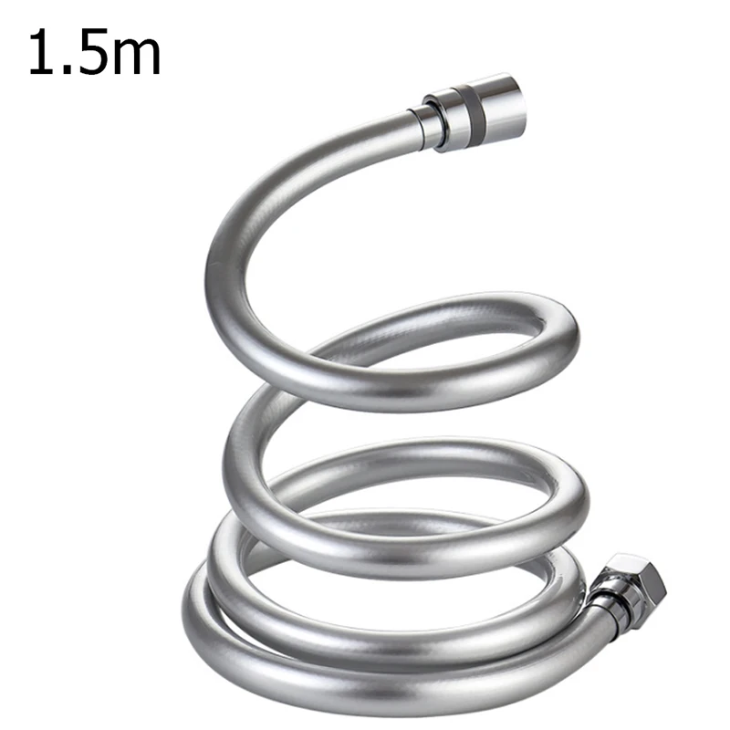 PVC High Pressure Thickening Anti-Winding Smooth Shower Hose for Bath Handheld Head Flexible Hose-1.5M | Обустройство дома