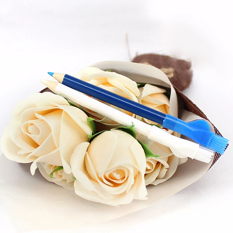 

2Pcs Tailors Marking Chalk Pen Pencil For Sewing Fabric Leather Cloth Crafts