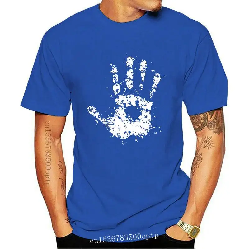 

New 2021 100% cotton hand print men T shirt streetwear short sleeve men tshirt casual loose summer men t-shirt men tee shirts