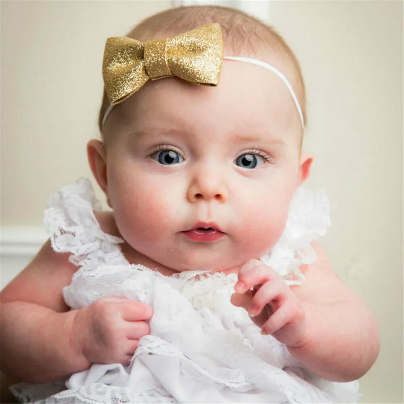 Одежда для малышей девочек Обёрточная бумага с бантом большой бант Тюрбан