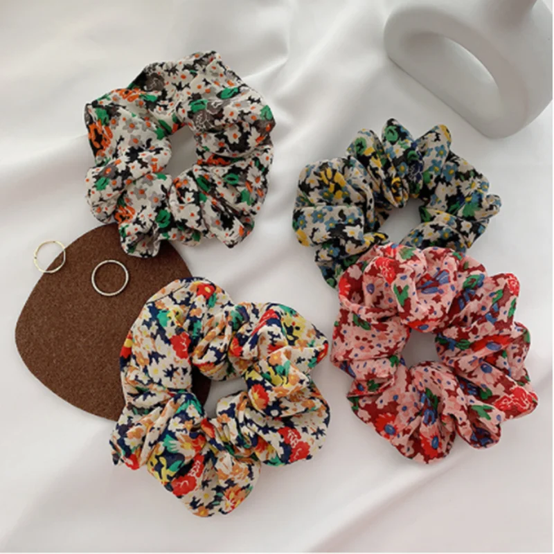 2 шт./компл. весенне-летнее Новое цветочное кольцо для волос в стиле ретро девушек