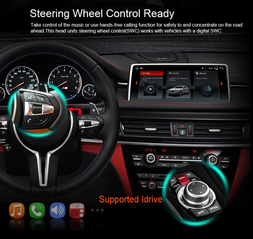 Автомобильный плеер на Android 10 4 + 64 для BMW 5 серии E60 E61 E63 E64 3 E90 E91 E92 автомобильный dvd