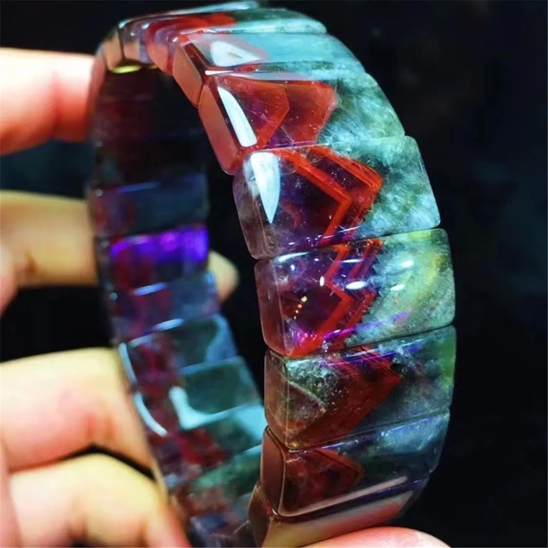 

20x11mm Natural Auralite 23 Bracelet Jewelry For Women Man Healing Gift Crystal Beads Reiki Gemstone Canada Stone Strands AAAAA