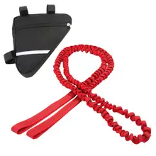 New Bicycle Elastic Leash Belt Nylon Traction Rope Parent-Child MTB Bike Towing Rope Kid Ebike Safety Equipment Outdoor Tool