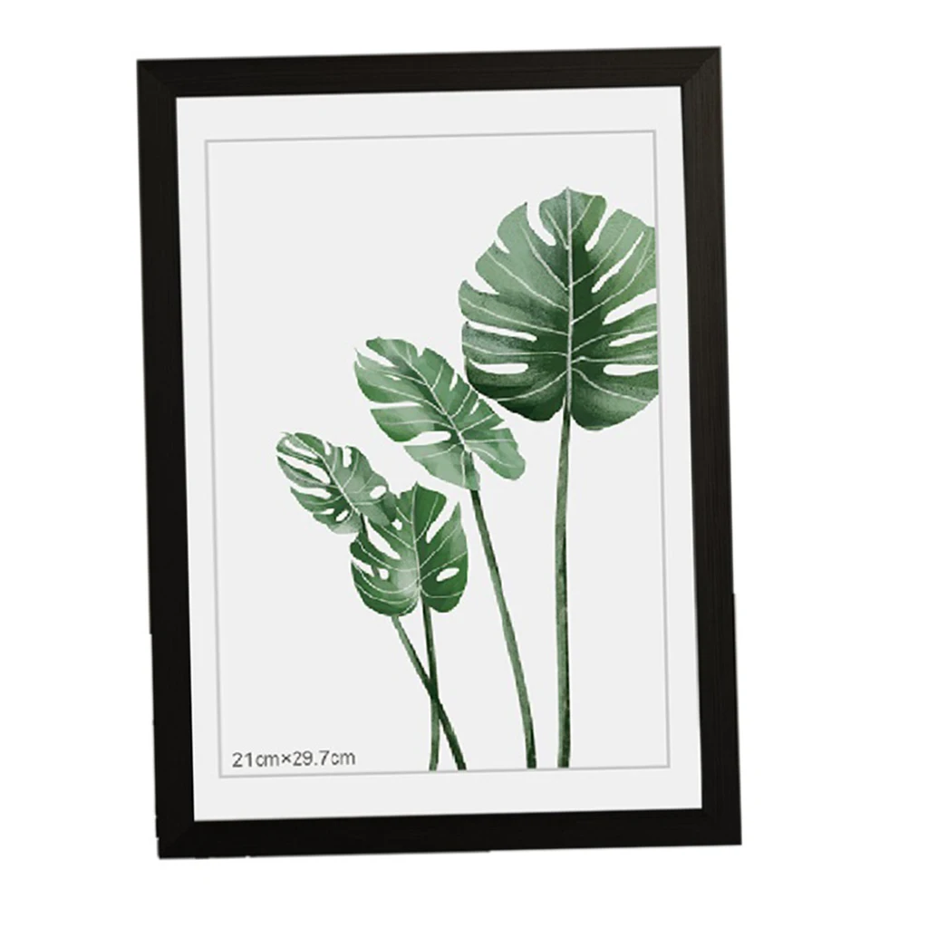 Простая деревянная рамка A3 черно белые цветные рамки для фотографий на стену