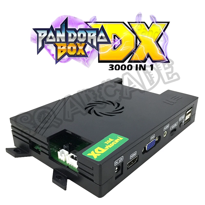 Последняя ящик Пандоры DX 3000 в 1 Семья домашней версии с 34 шт. 3D игры Поддержка 3/4