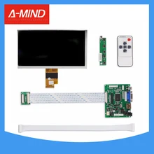 Accessory Bundles 7.0Lattepanda Raspberry Pi Banana Pi LCD Display Screen TFT Monitor +Kit HDMI VGA Input Driver Board