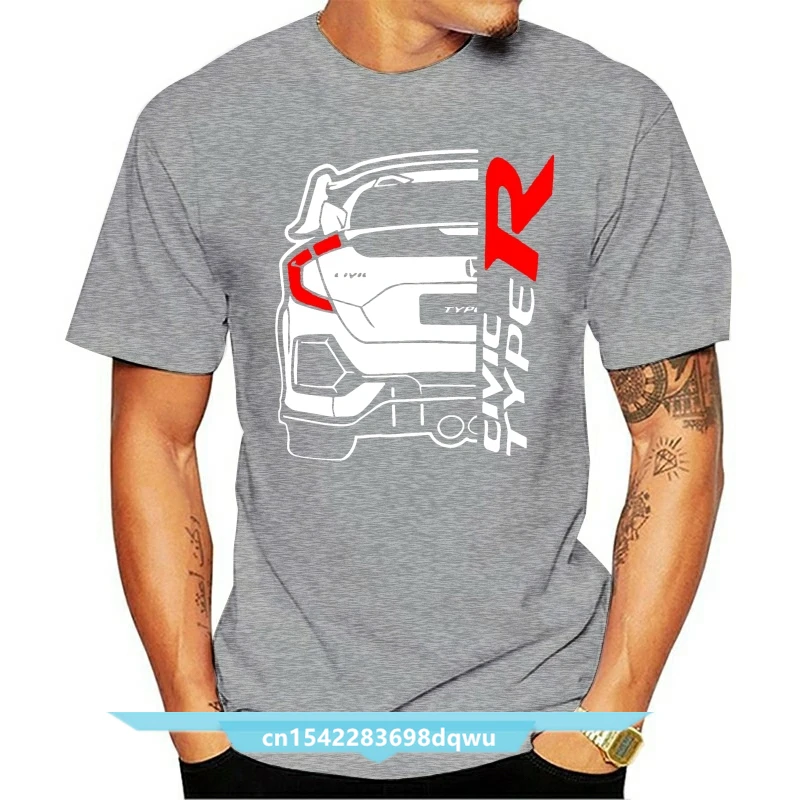 

New 2021 Hot Sale 100% Cotton Popular Famous Brand Brand high-quality Civic Type R FK8 Car Fans Tee Shirt