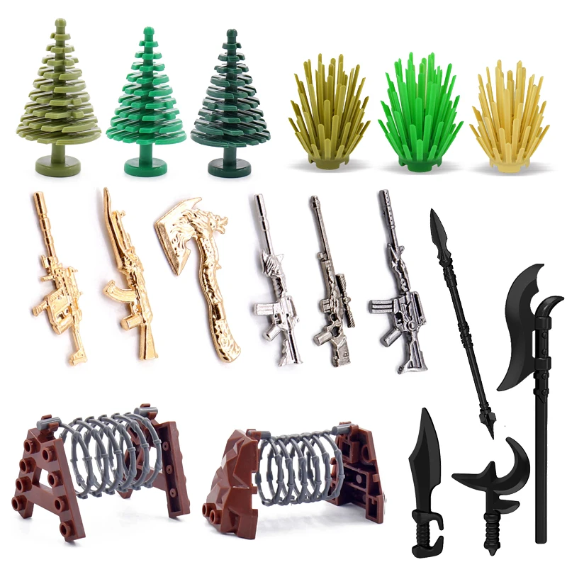 Военная модель оружия винтовка копье сена части пистолет сосна курица ужин