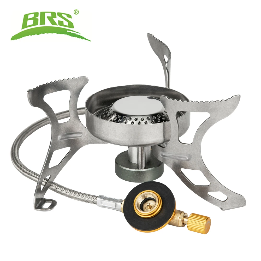 

BRS Outdoor Camping Gas Burner High Power 3240W Portable Split Mini Gas Stove Outdoor Picnic BBQ Camping Stove Equipment BRS 51
