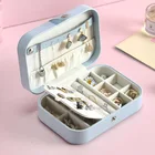 Роскошная дорожная портативная шкатулка для ювелирных изделий CASEGRACE, шкатулка для хранения ювелирных изделий, серег, колец, ожерелий, ювелирных изделий, серег, помады