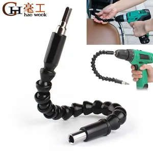293 мм гибкий инструмент вала для электроники, электрическая дрель, отвертка, держатель для сверла, соединяющая звено, многоступенчатая Шестигранная насадка, удлинитель, змеиная насадка