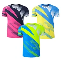 2021 new tennis t shirt women men kids badminton shorts table tennis shirt skirttenis team sportswear uniforms 1835