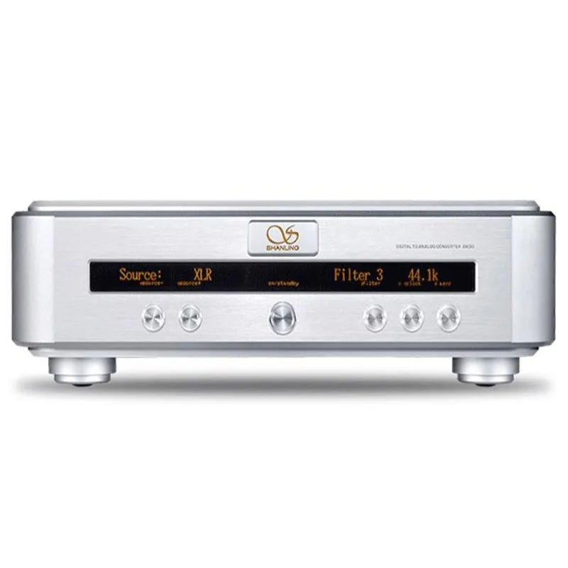 Shanling D600 сбалансированный DSD ESS9018S декодер DAC HIFI XLR USB Bluetooth iPod AES EBU BNC I2S с