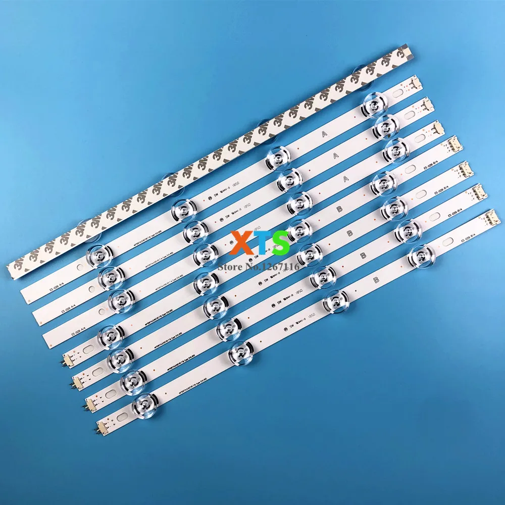 Новинка; 10 шт./набор = 80 шт. светодиодный полосы для LG 40LF630V INNOTEK 40 DRT 4,0 DRT 4,0 3,0 40 дюймов A B SVL400 6916L-0885A 0884A