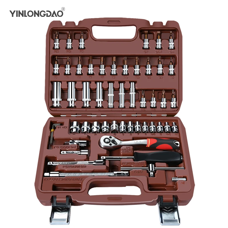 53Car Repair Tool Динамометрический ключ с храповым механизмом гаечный Набор отверток