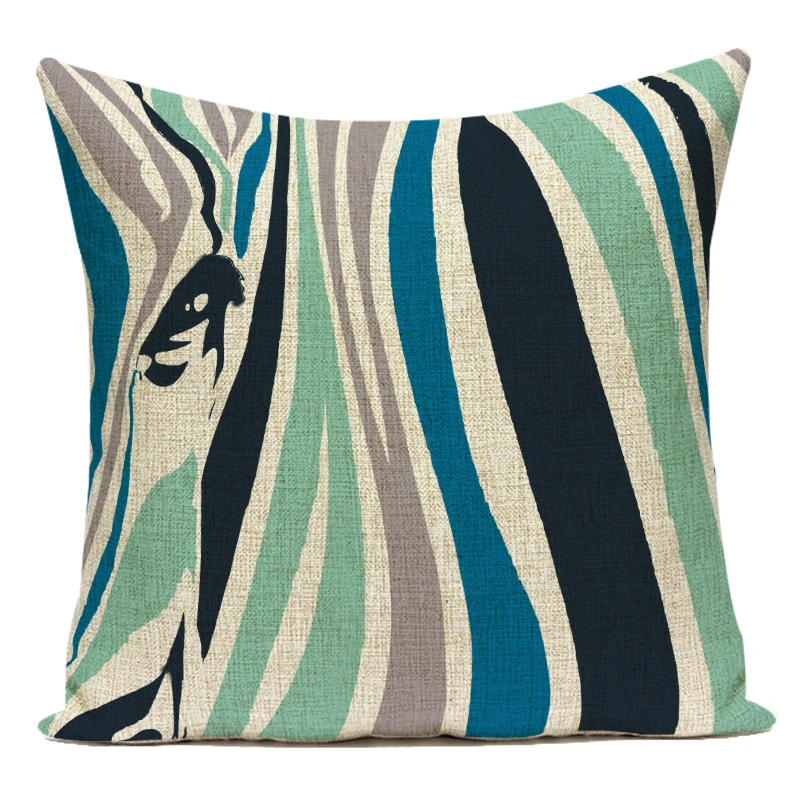 Nordic Стиль Декоративные диванные подушки Чехол в форме квадрата геометрической