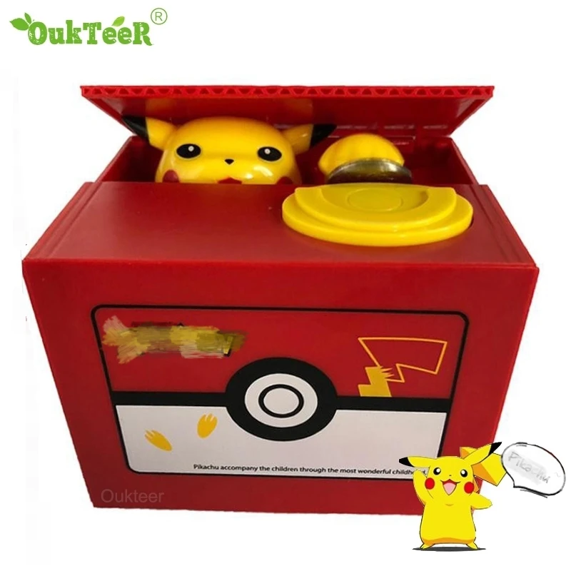 Панда кража деньги банк Автоматическая монет сберегающая коробка говорящая