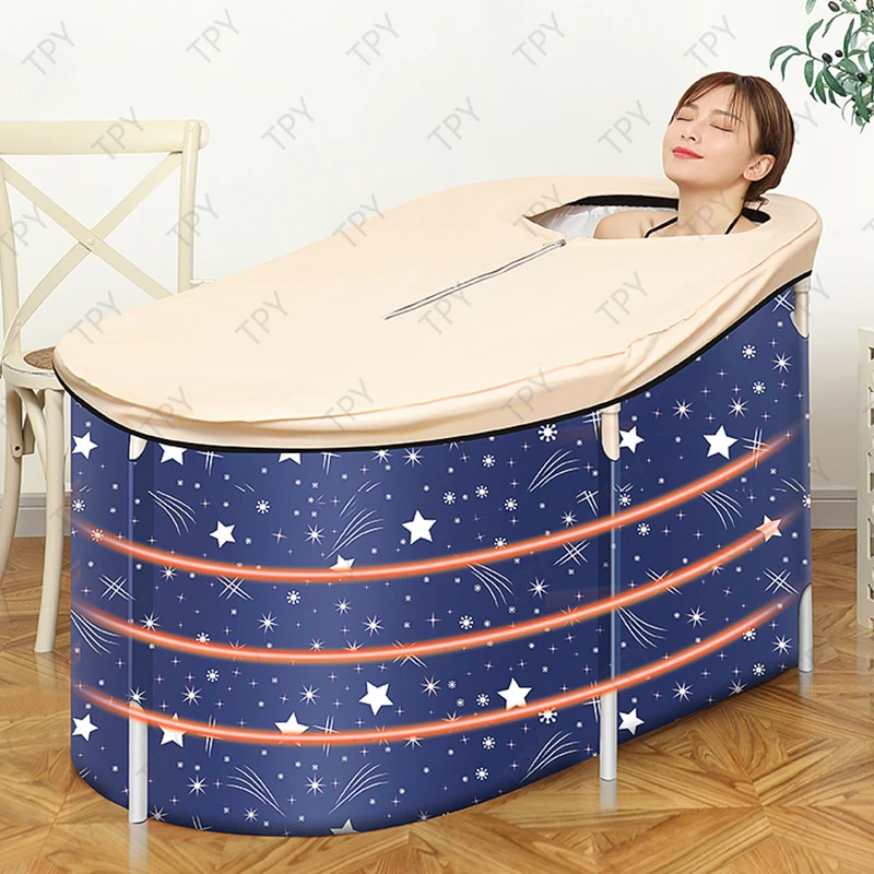 Ванна для взрослых ванна сауны бочка ванной домашняя большая утолщенная