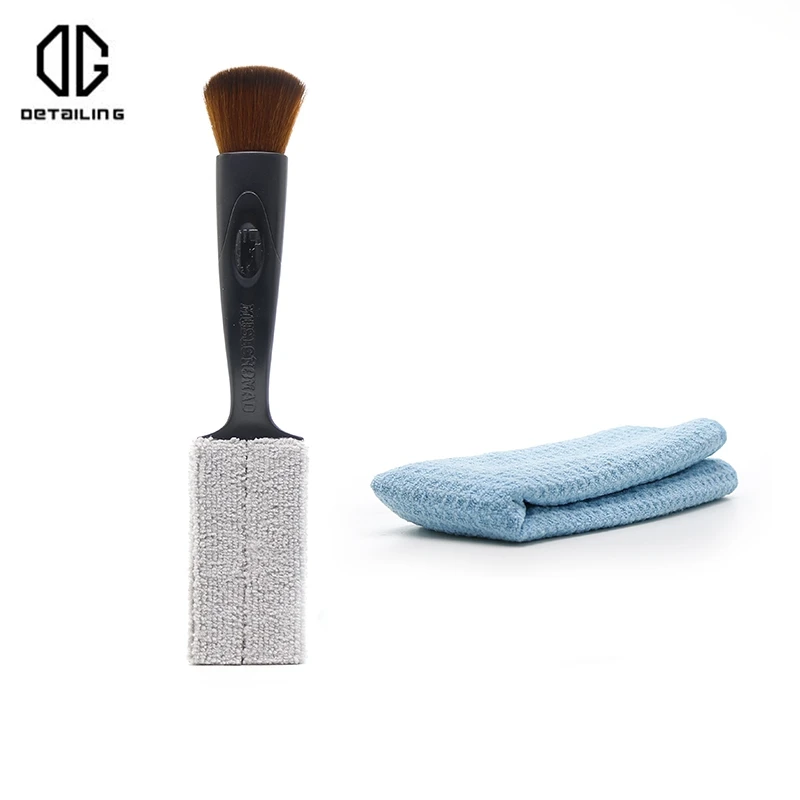 Щетка для очистки салона автомобиля с 2 концами|Губки тряпки и щетки| |