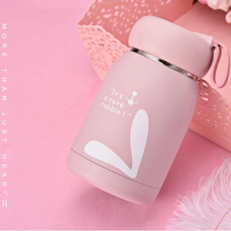 IVYSHION симпатичный термос 320 мл из нержавеющей стали Термокружка бутылка для воды