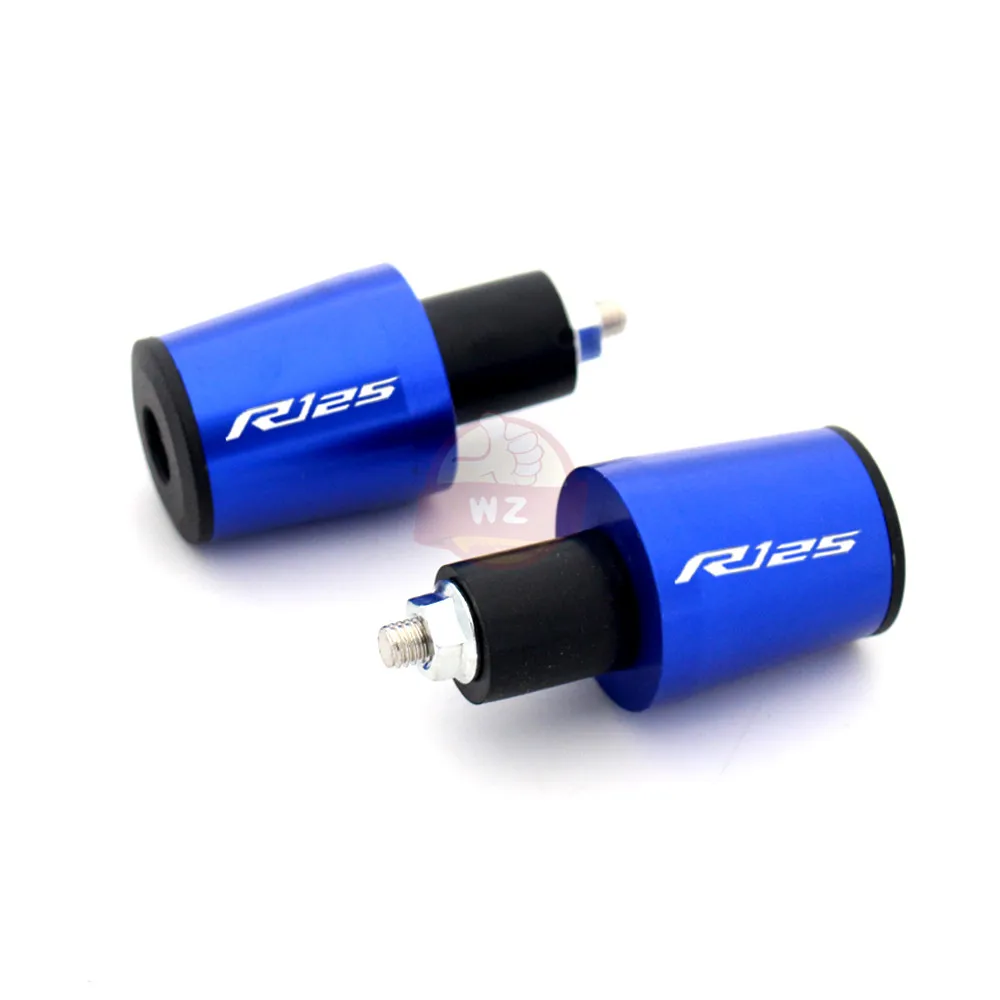 Для мотоциклов YAMAHA R125 R 125 YZFR25 YZF-R25 2008 2009 2010-2016 ручки руля CNC наконечники скользящая