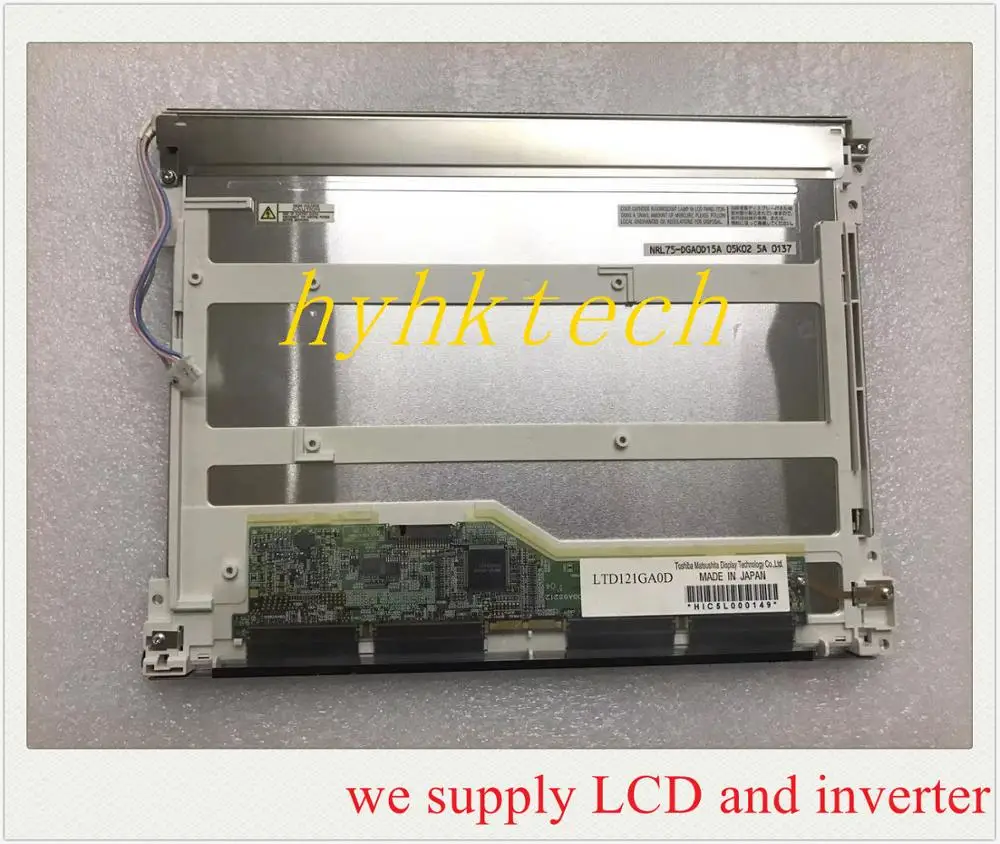 LTD121GA0S 12 1 дюймовый промышленный ЖК-дисплей Новый &amp A + класс в наличии