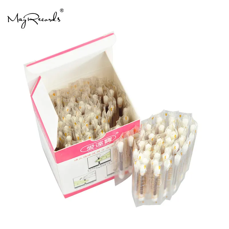 100 шт. идеалпласт одноразовый Медицинский Йод ватных палочек бар с йодом для