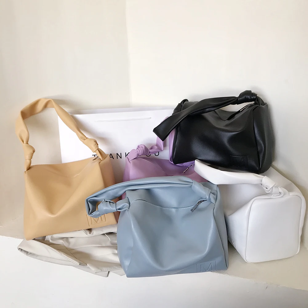 Модные сумки на плечо из искусственной кожи для женщин сумочки мягкой в стиле