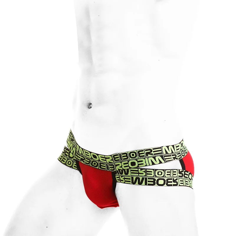 Трусы-джоки мужские сетчатые пикантное нижнее белье стринги с заниженной талией