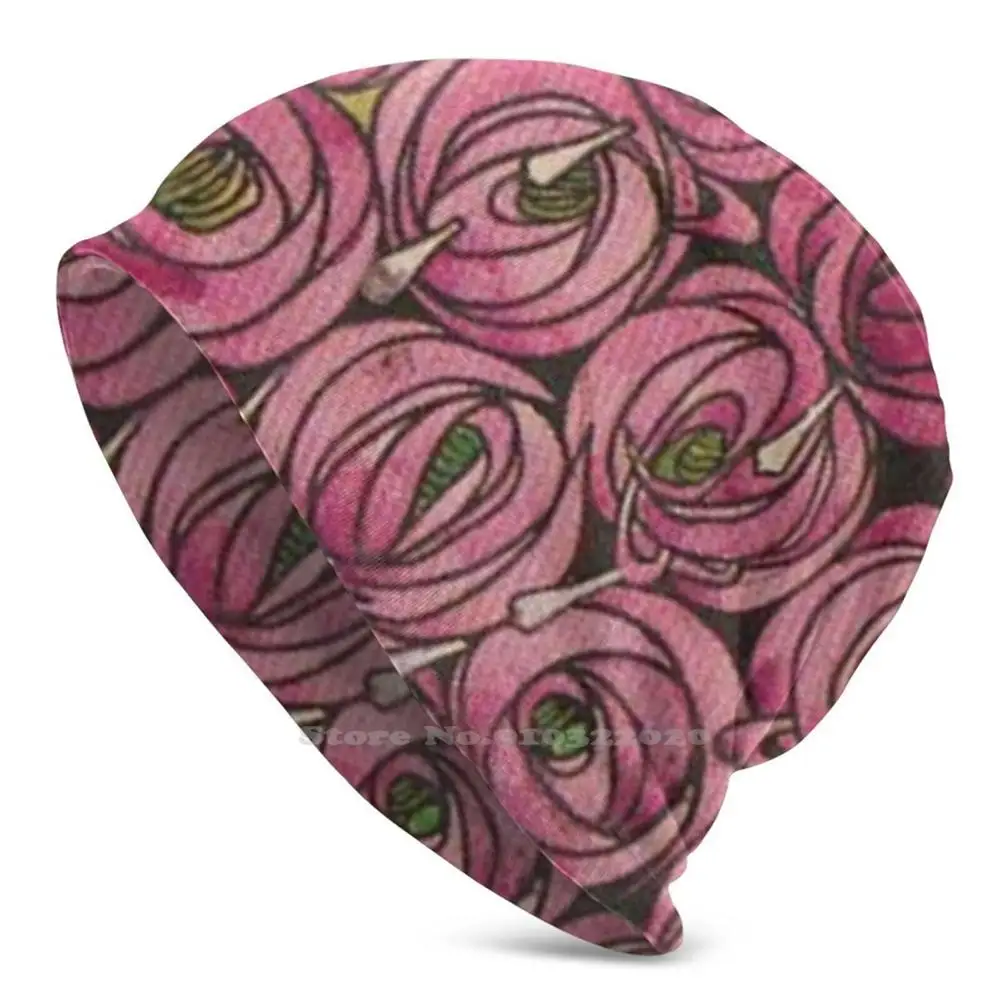 

Roses Glasgow School Rennie Mackintosh Fishing Camping Hunting Outdoor Cap Unisex Rose Roses Pink Pattern Glasgow Rennie