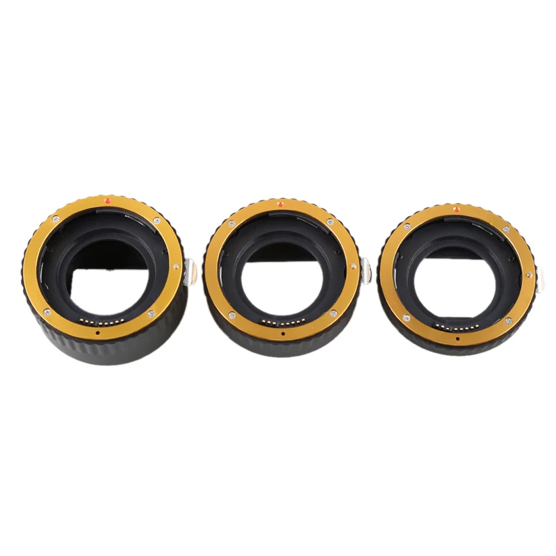 Auto Focus Macro Extension Tube/Ring 13mm & 21mm & 31mm for Canon EOS EF Lens Mount for Close-up Shot Auto Focus Macro Extensio