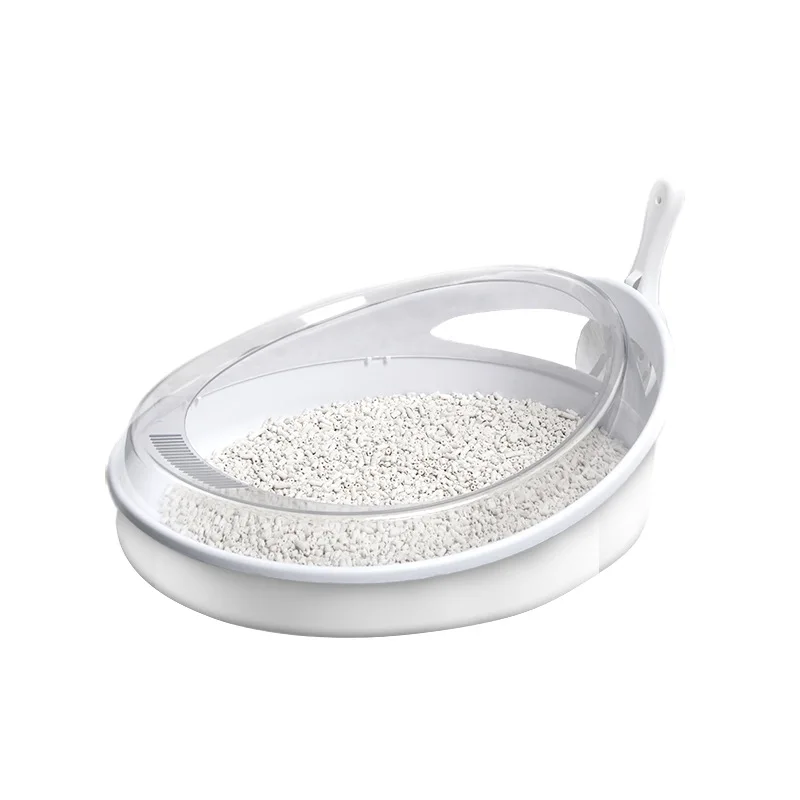 

Pet Toilet Bedpan Plastic Sand Box Anti Splash Cats Litter Box Cat Dog Tray Kitten Dog Clean Toilet Home Supplies Pet Tray CT901