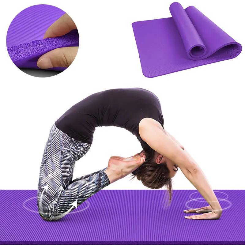

183*61*1.5cm Yoga Mats With Body Line Thick Hot Yoga Pilates Mats Gymnastics Balance Pads Fitness Mats Non-Slip Dance Pads