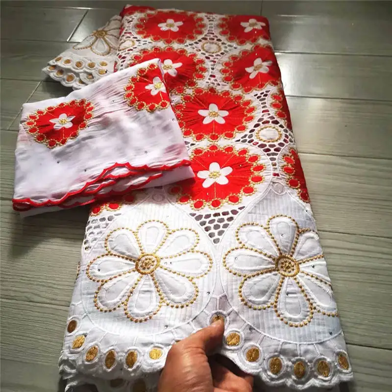 Швейцарская кружевная ткань 2021 новейшая вышивка африканские хлопковые ткани