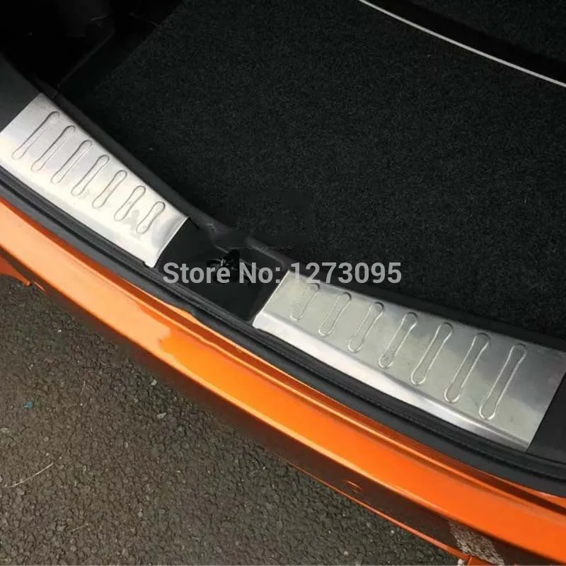 Для Nissan Note нержавеющая интерьерная заднего бампера Защита Накладка порога хвост ствол охранник педаль автомобиля Средства для укладки волос