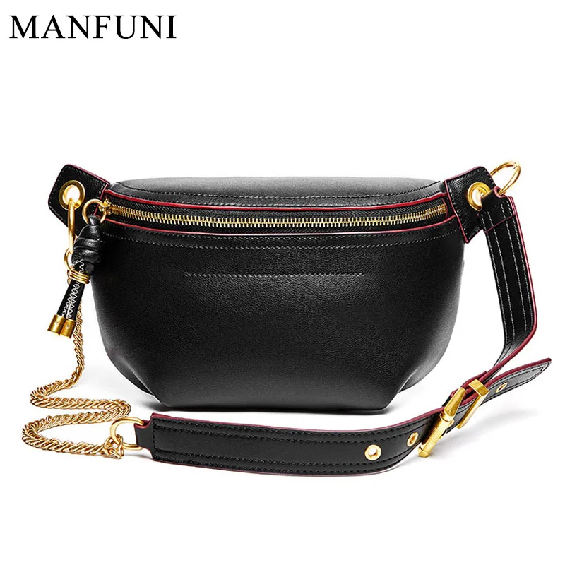

100% Genuine Leather Fashion Women Shoulder Bag Classic Black Pink High Quality Pockets Handbags Crossbody Messenger Bag Purse