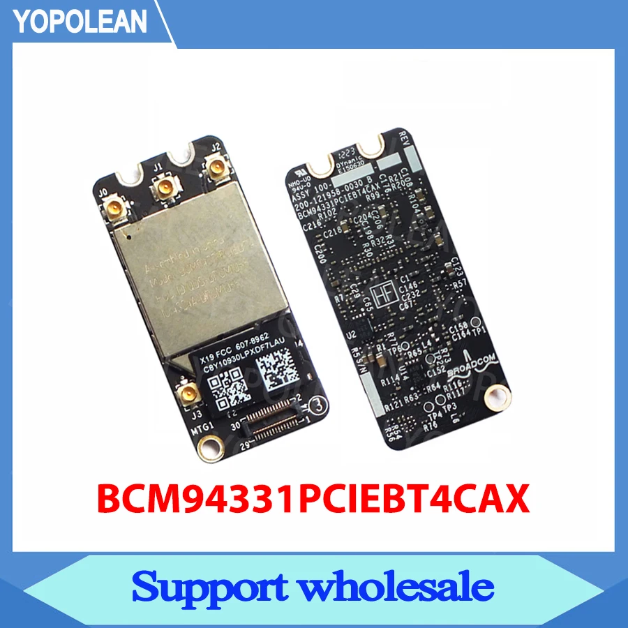Карта для ноутбука BCM94331PCIEBT4CAX Wi Fi Bluetooth 4 0 Macbook Pro 13 15 17 A1278 A1286 A1297 2011 2012 год|card card|card