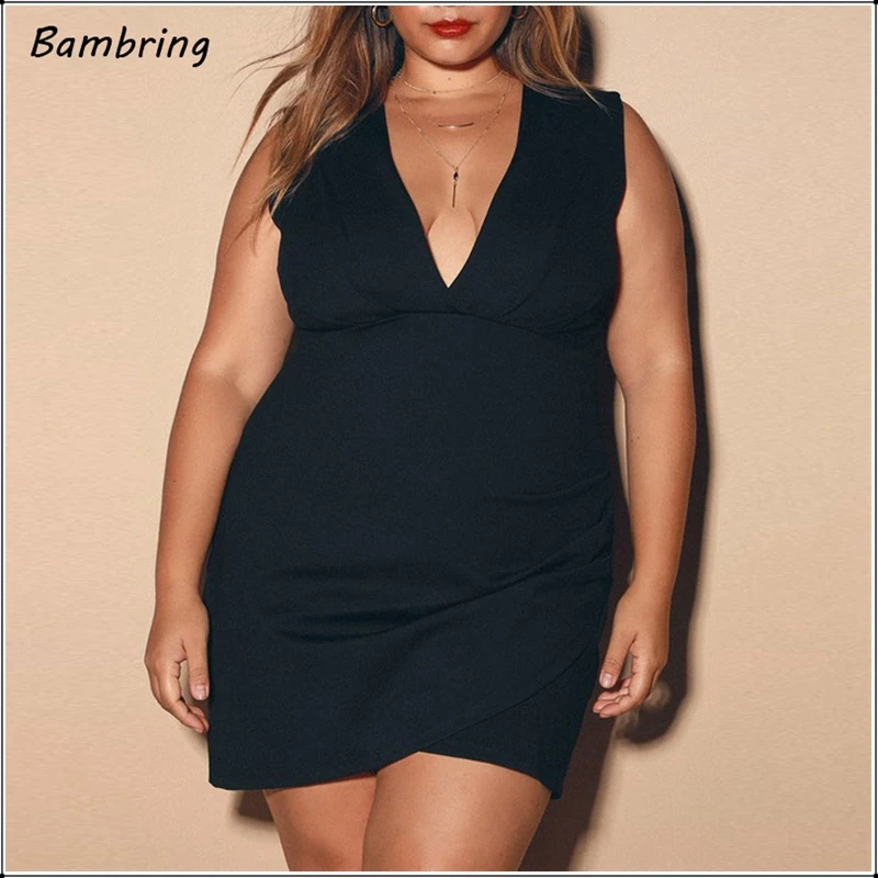 

Sleeveless Deep V Neck Slim Mini Dress Women Zipper Elegant Silky Evening Party Designer Dresses Ladies Summer New 2020 Custom